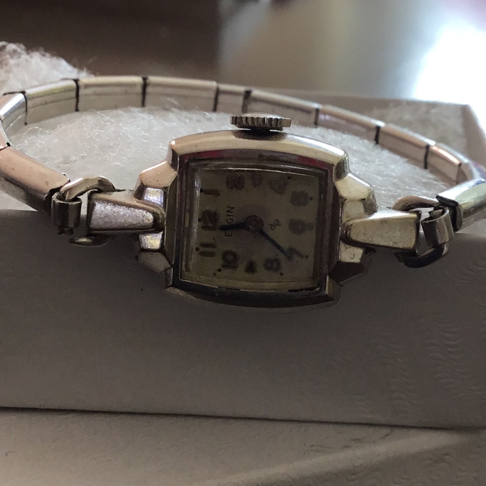 10k gold plated Elgin vintage watch